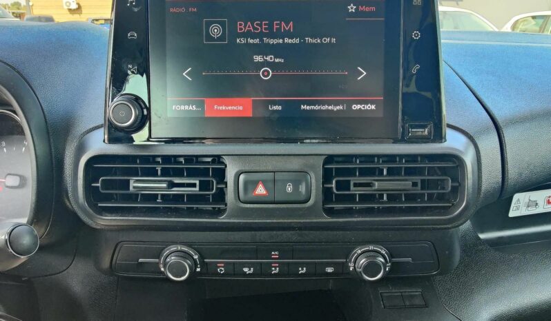 CITROEN BERLINGO 1.5 BlueHDi 100 Worker XL 1000 70eKM! 130Le Navi APP. Tempomat Telefontükrözés 3%THM 12hó garancia /Átvehető!/ full