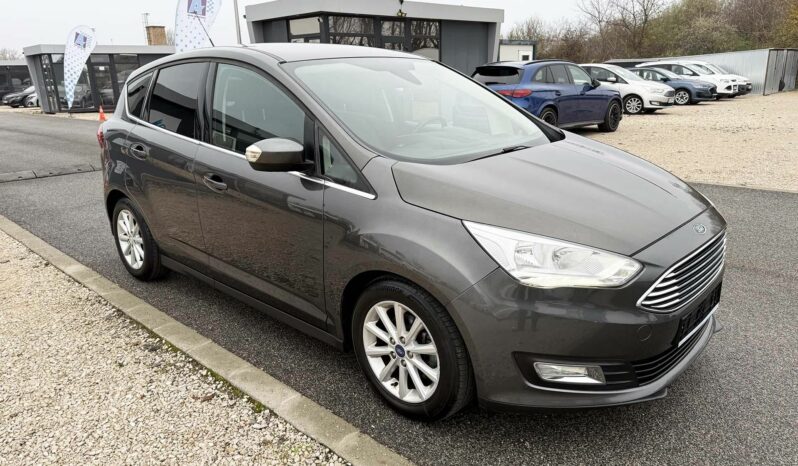 FORD C-MAX 1.5 TDCi DPF Titanium Navigáció Digitklíma LED Végig vezetett szervizkönyv / Azonnal elvihető/ full