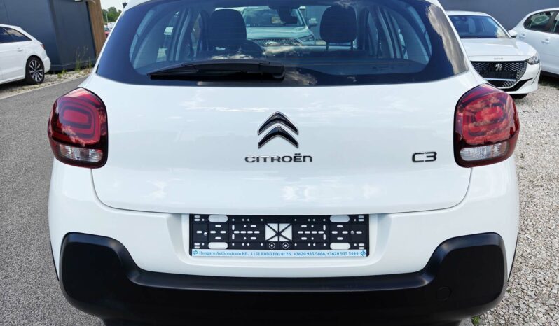 CITROEN C3 1.5 BlueHDi Profi Feel S&S 2022-es Navi Digitklíma Tempomat 3%THM 12hó garancia /Vásárolja meg online/ full