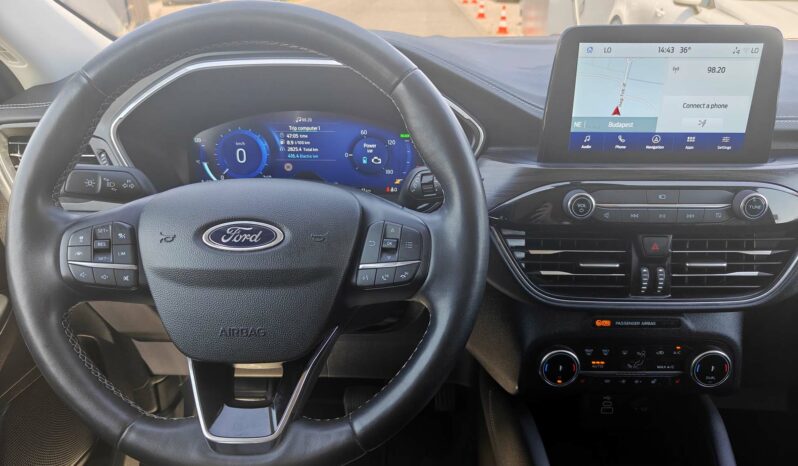 FORD KUGA 2.5 FHEV Vignale CVT Navi Memóriás ülés Első-hátsó kamera Téli csomag Bőr belső 12hó garancia full